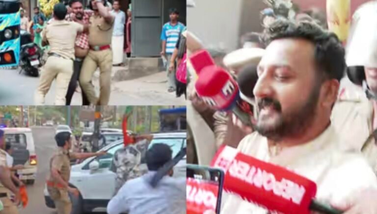 18 ദിവസത്തെ ജയിൽവാസം; രാഹുൽ മാങ്കൂട്ടത്തിൽ എം.എൽ.എ ജയിൽ മോചിതനായി; ജയിലിന് മുന്നിൽ യുവമോർച്ച പ്രതിഷേധം