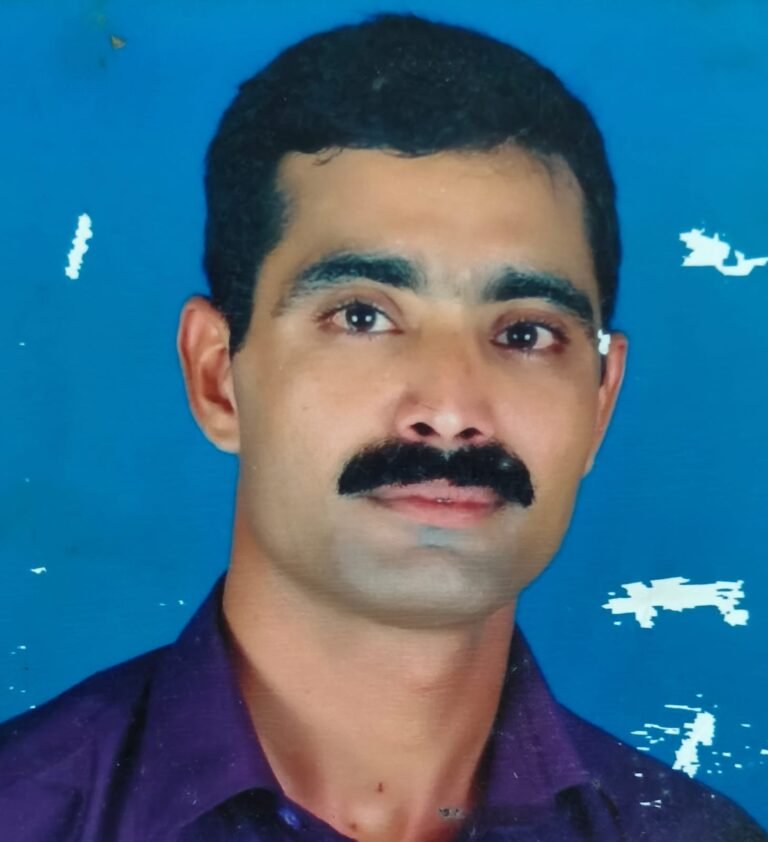 വാഹനാപകടം;  വിമുക്തഭടൻ മരിച്ചു.