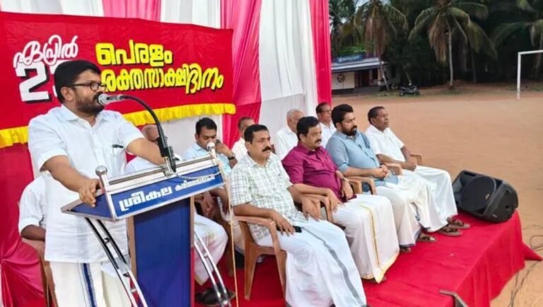 പെരളം രക്തസാക്ഷി പുന്നക്കോടൻ കുഞ്ഞമ്പുവിന് നാടിന്റെ സ്മരണ; 78–ാം രക്തസാക്ഷിത്വ വാർഷികം ആചരിച്ചു