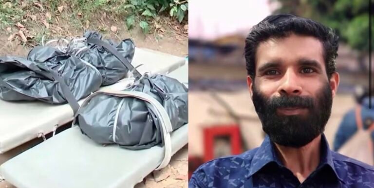 നെടുങ്കണ്ടം ഇരട്ടക്കൊലപാതകം; അമ്മയെയും സഹോദരനെയും കൊന്ന് കുഴിച്ചുമൂടിയ പ്രതി സജി പിടിയിൽ, വിശന്ന് വലഞ്ഞ് കാടിറങ്ങിയപ്പോൾ കീഴടങ്ങി