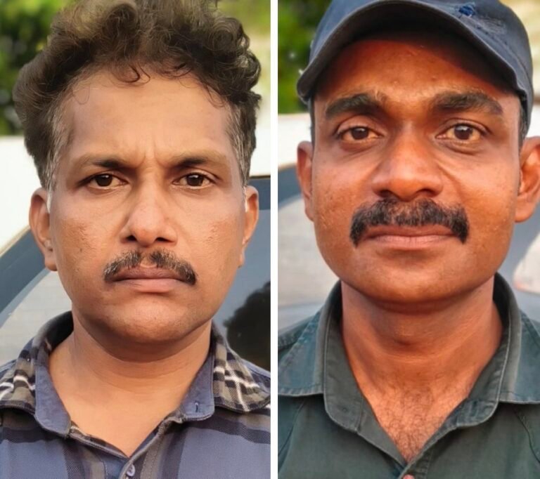 എം ഡി എം എയുമായി രണ്ടു പേർ അറസ്റ്റിൽ