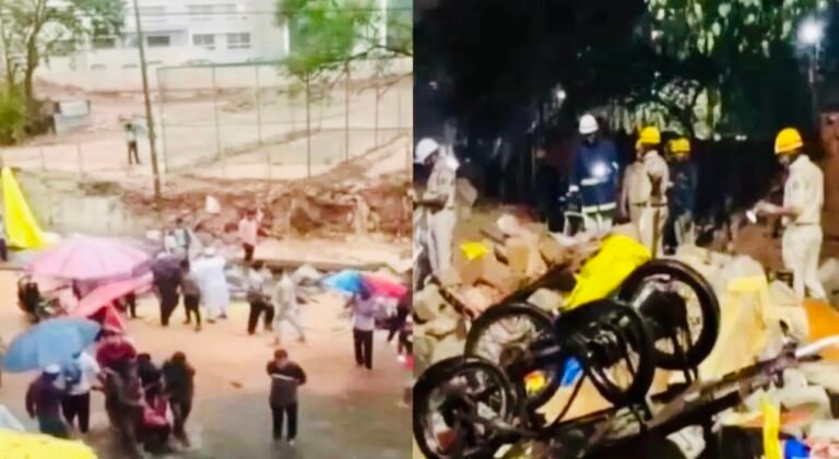 ബെംഗളൂരുവിൽ മതിൽ തകർന്ന് ദുരന്തം; രണ്ട് മലയാളി സ്ത്രീകൾ ഉൾപ്പെടെ ഏഴുപേർ മരിച്ചു