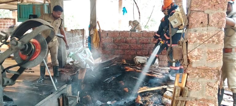 കണ്ണൂർ: പയ്യന്നൂർ സ്വാമി മുക്കിൽ മരമില്ലിന് തീപിടിച്ചു. ഫയർഫോഴ്സ് രക്ഷാപ്രവർത്തനം നടത്തി