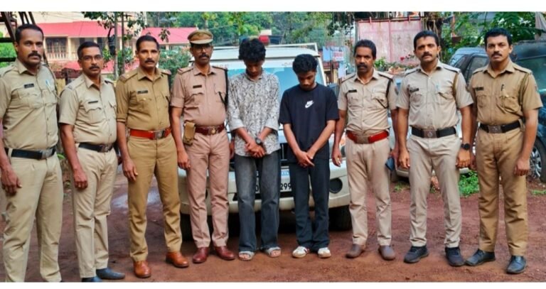 തളിപ്പറമ്പ് മയക്കുമരുന്ന് വേട്ട; 66 ഗ്രാം അതിമാരക എം.ഡി.എം.എയുമായി രണ്ട് യുവാക്കൾ എക്സൈസ് പിടിയിൽ