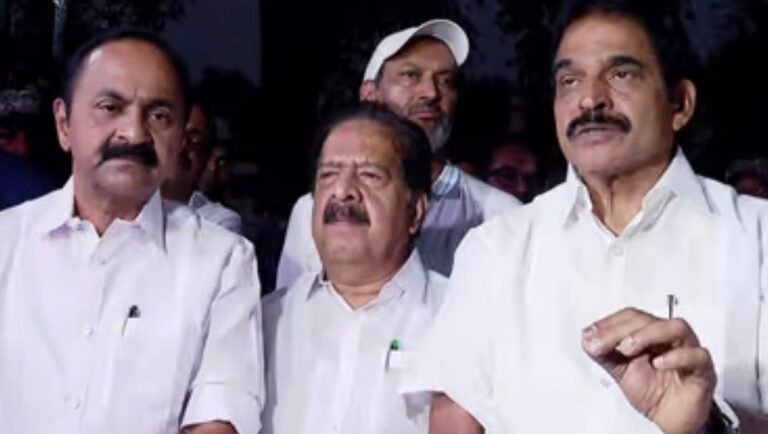 &nbsp;“പാർട്ടിയാണ് വലുത്, തെരുവിലെ പോര് അവസാനിപ്പിക്കണം”; സംയുക്ത പ്രസ്താവനയുമായി കെ.സി, വി.ഡി, രമേശ് ചെന്നിത്തല