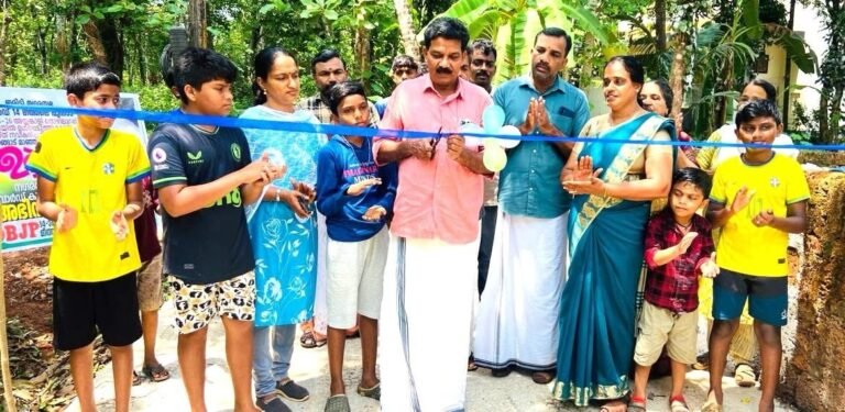 മീത്തലെ പുന്നാട്- കല്ലംങ്കോട് -മാഞ്ഞാമ്പാറ ഉന്നതി റോഡ് നാടിന് സമർപ്പിച്ചു
